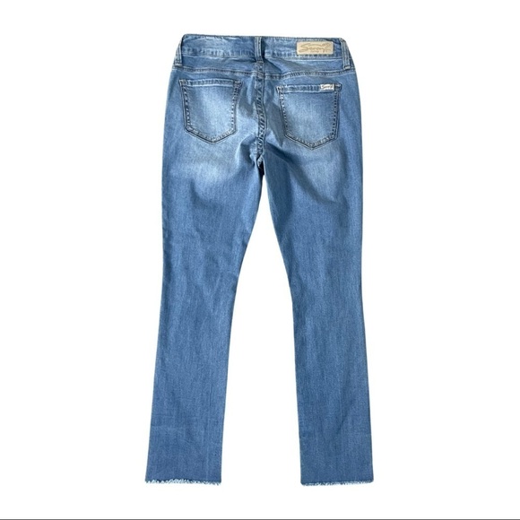 Seven7 Distressed Slim Straight Jeans SALE - Picture 11 of 11